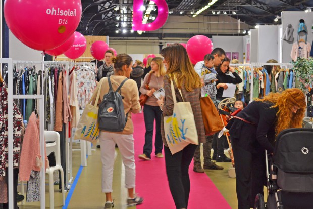 Looking pretty in pink at the 19th edition of Playtime Paris.