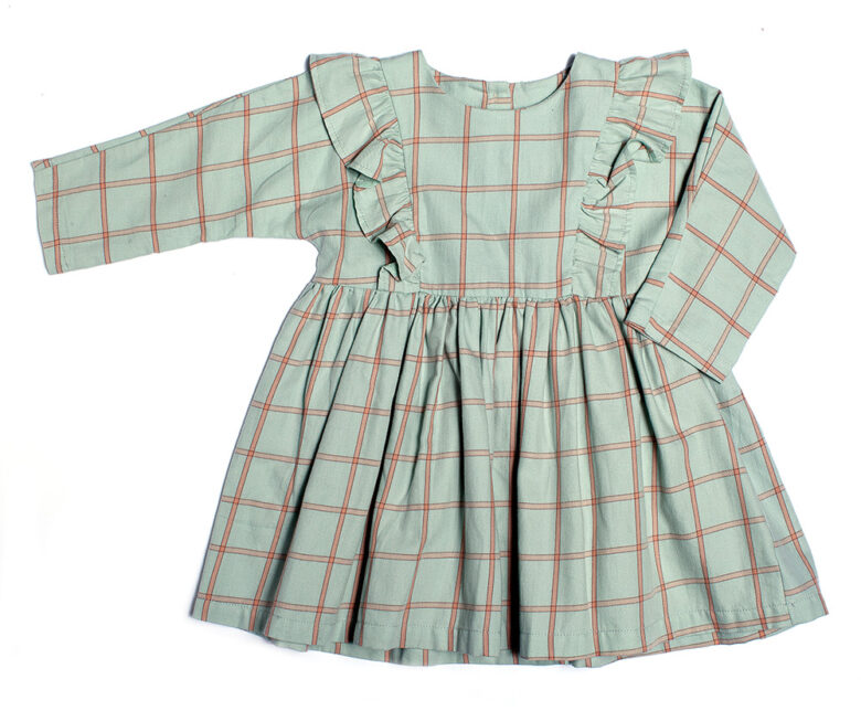 Kids on the Moon ruffle dress