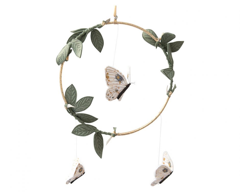 Baby Jives Co. butterfly mobile