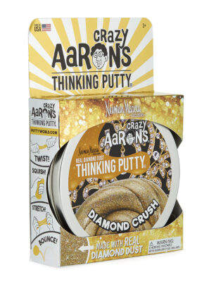 Crazy Aaron’s Thinking Putty - Glittering putty made from real diamond dust.
