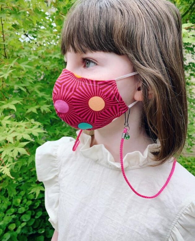 Gunner & Lux beaded mask chain