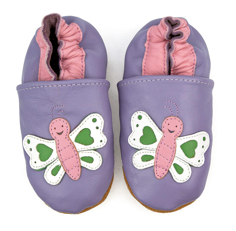 Helene’s Closet leather soft-soled shoes