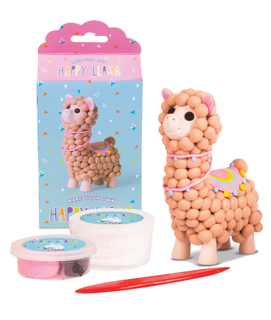 Iscream llama clay DIY kit