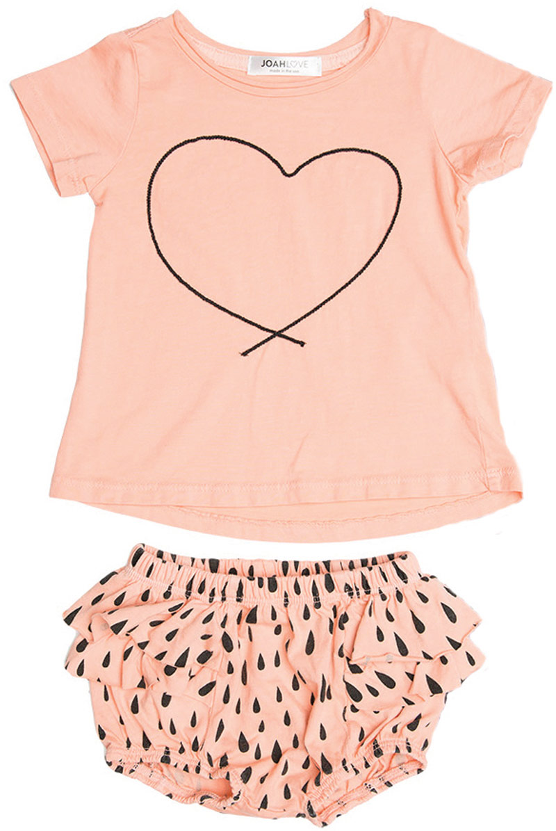 Joah Love T-shirt and bloomers