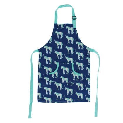 Kickee Pants unicorn apron