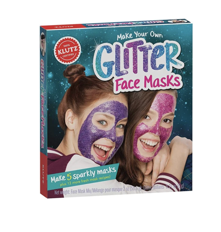 Klutz glitter face mask kit
