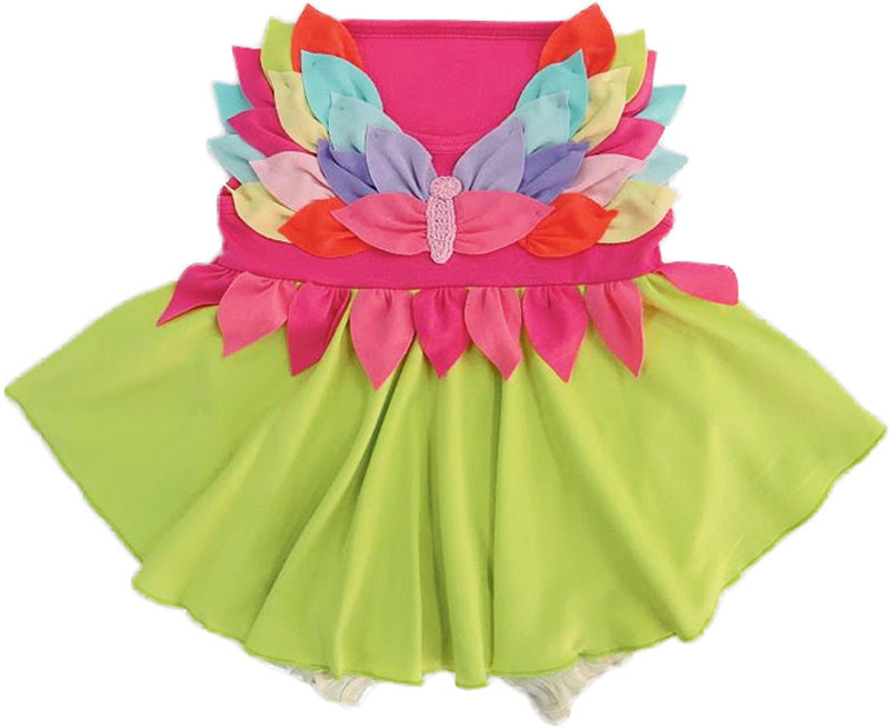 Lemon Loves Lime dress with built-in bloomers