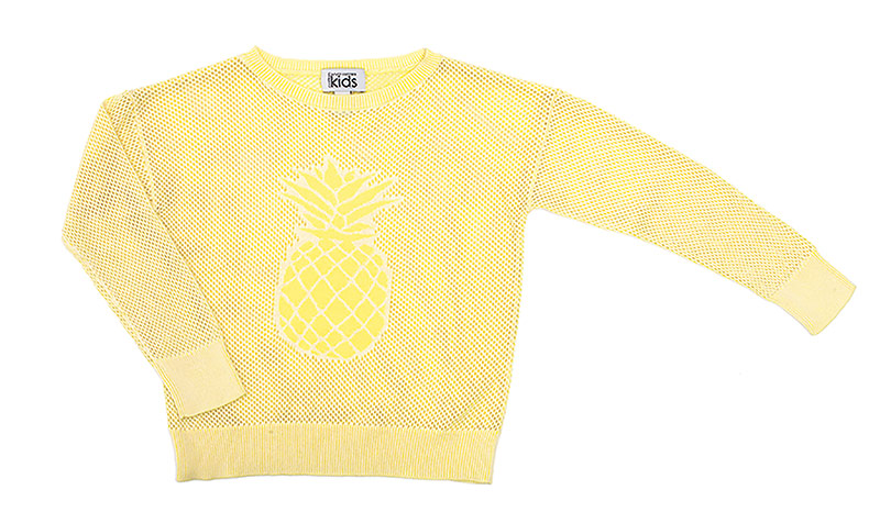Autumn Cashmere mesh-knit sweater