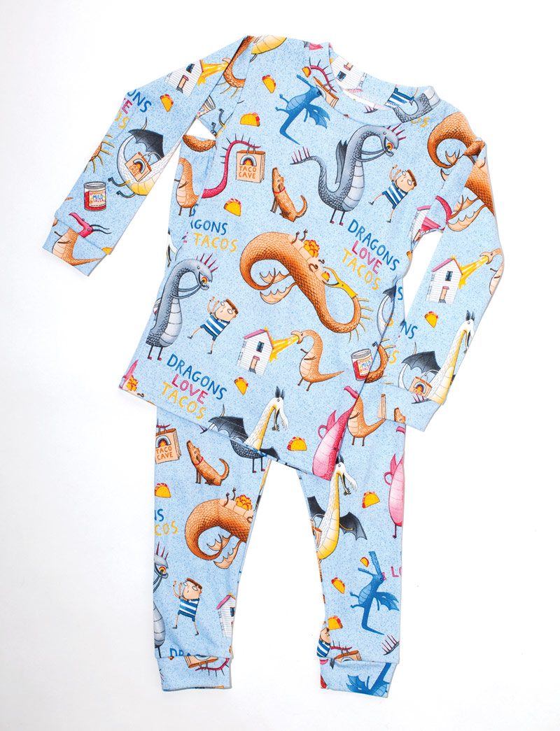 Books to Bed pajama set