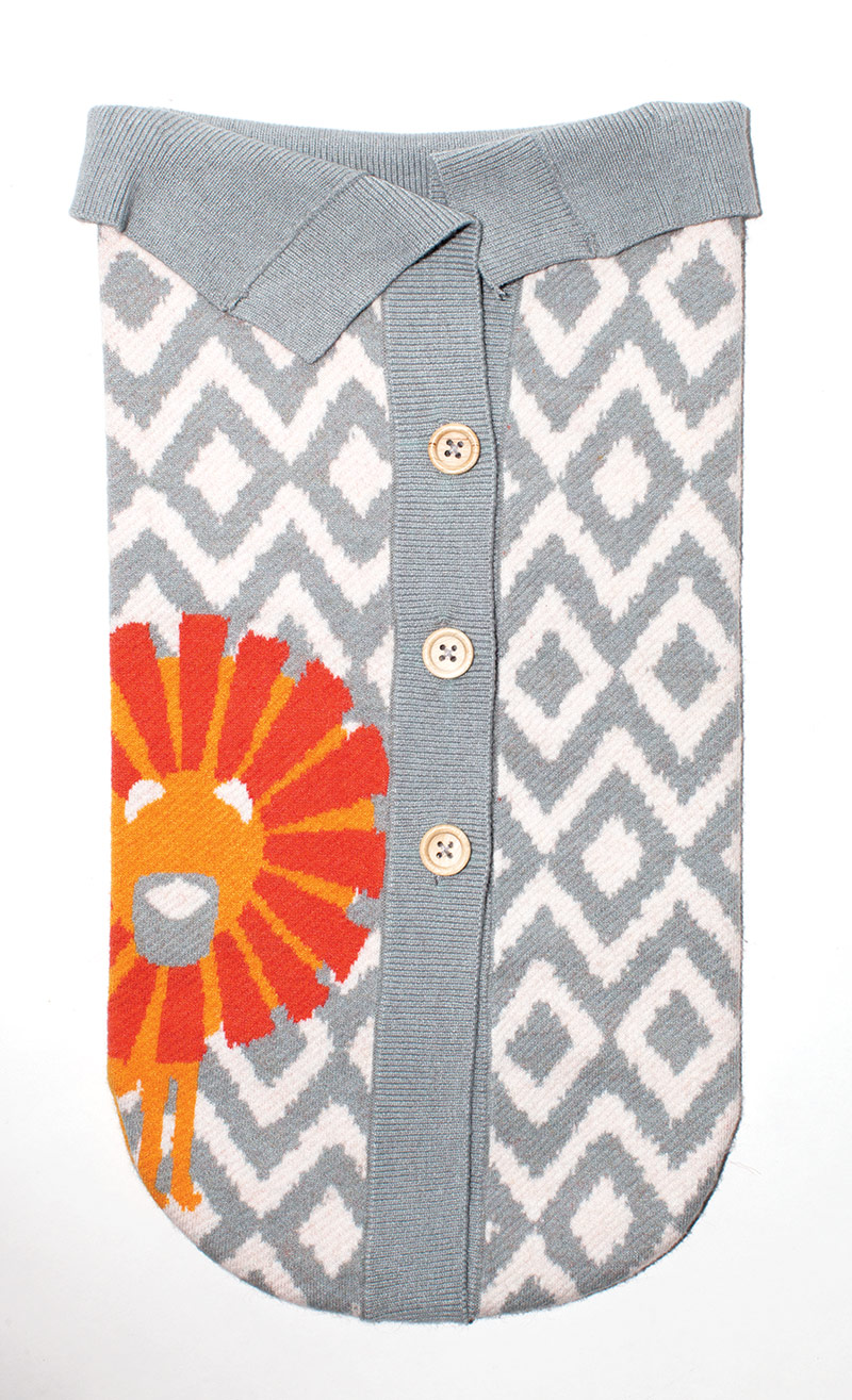 Not Your Grandma’s Blanket (NYGB) snuggle sack and knit doll