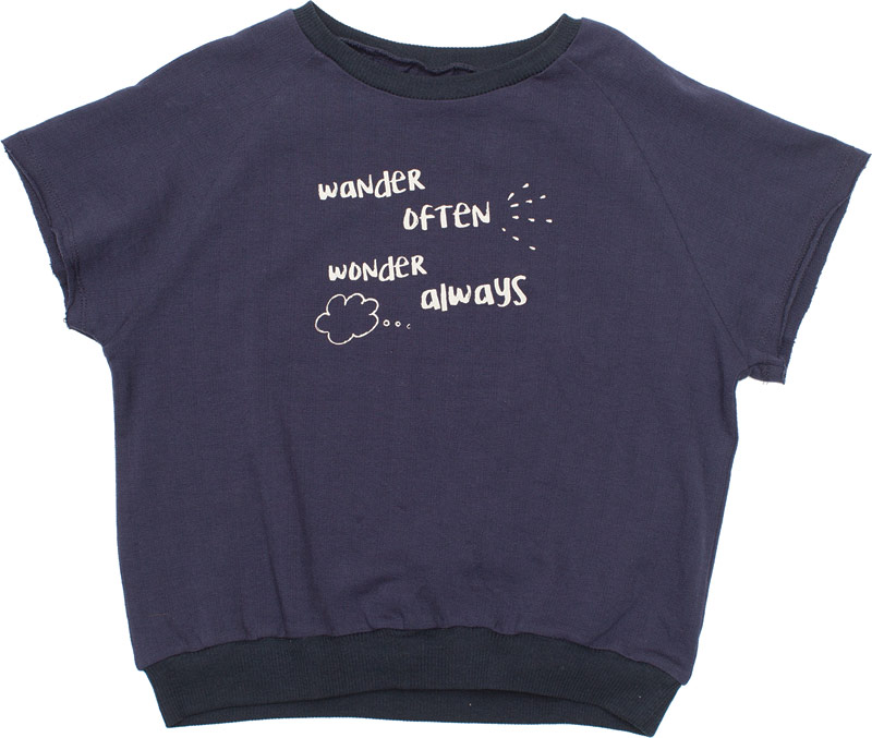 Wander & Wonder navy top