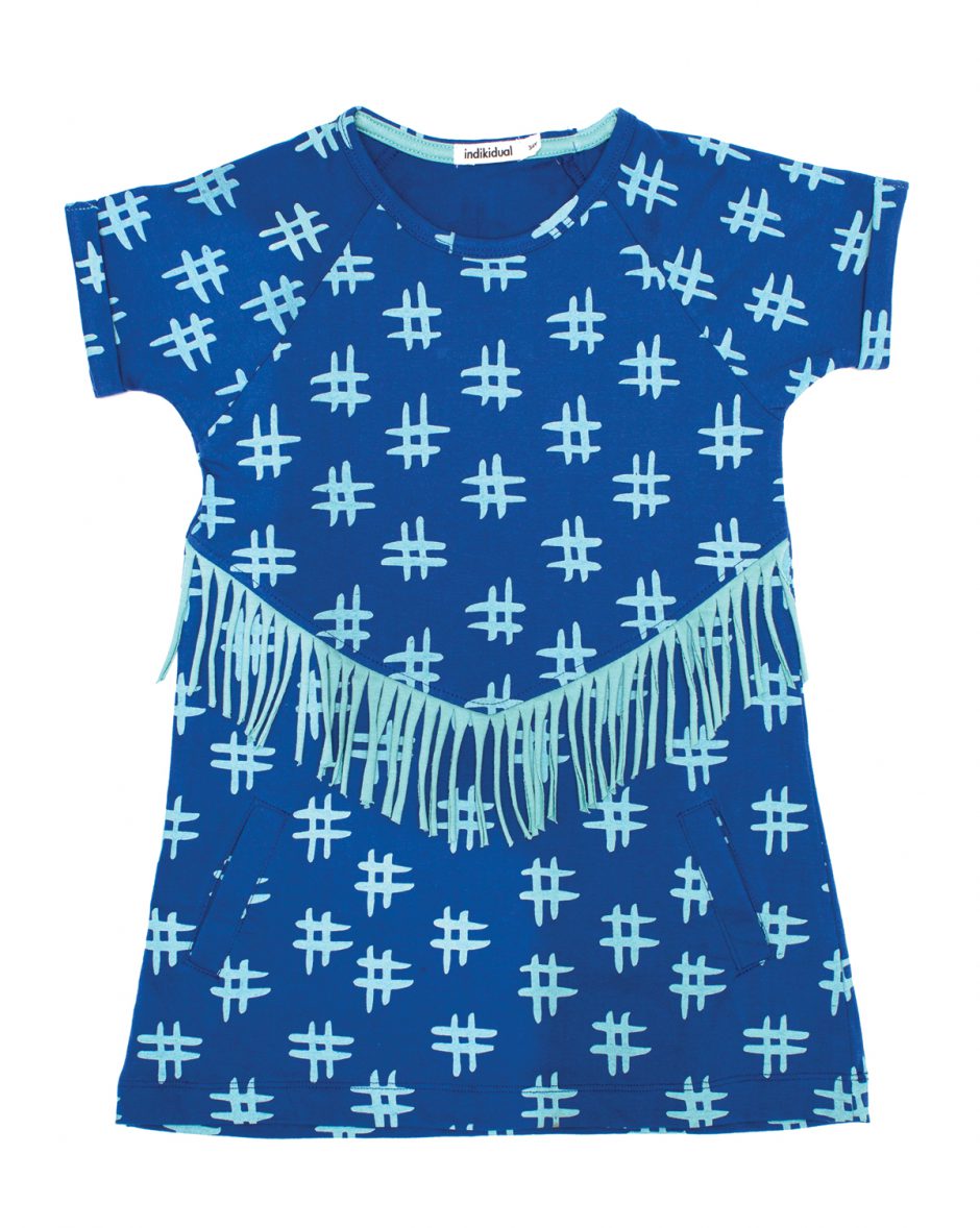 Indikidual hashtag dress