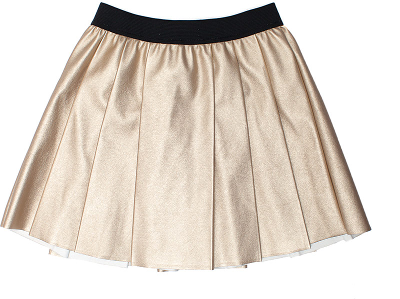 Minoti metallic skirt