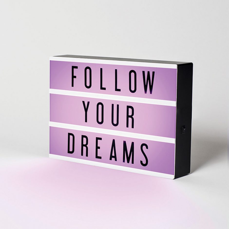 My Cinema Lightbox room decor