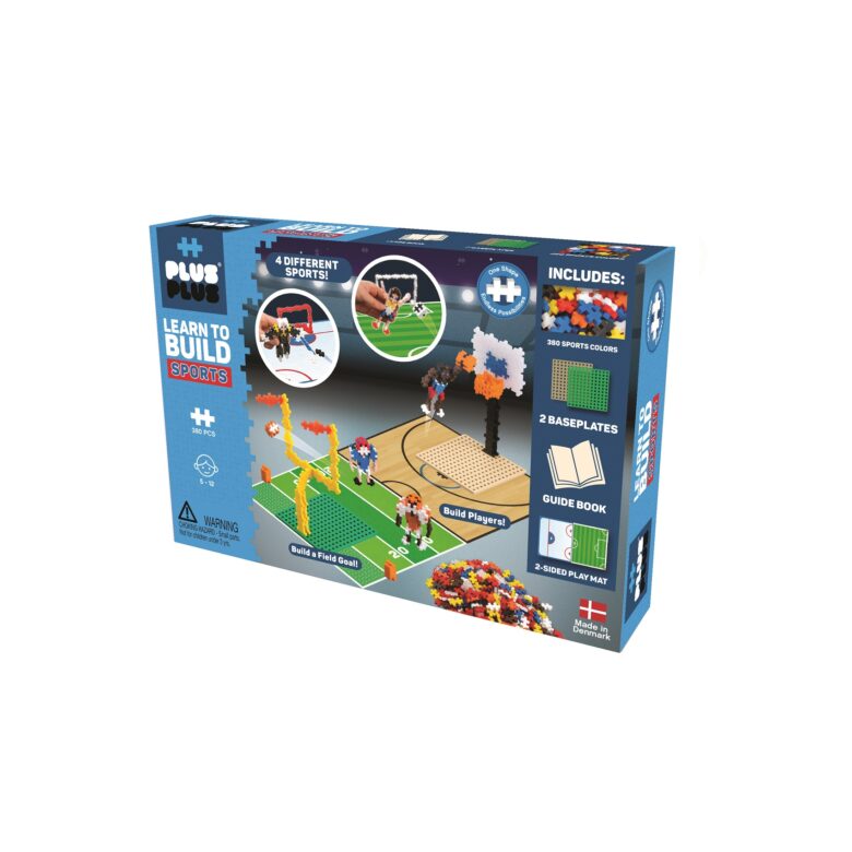 Plus Plus learn-to-build sports set