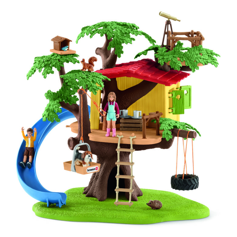 Schleich  treehouse play set