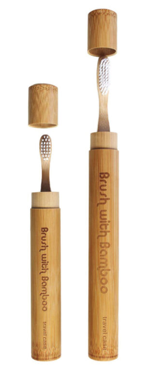 Brush with Bamboo travel toothbrushes