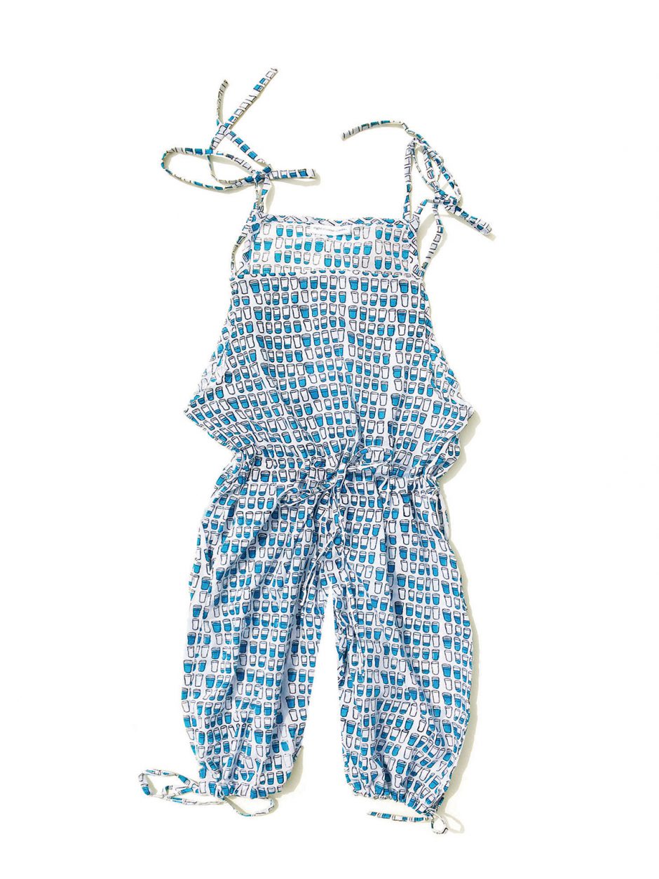 Eight  Thousand  Miles water glass  jumpsuit