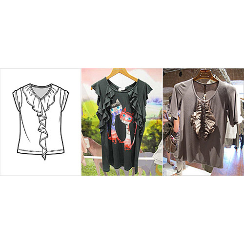 Ruffle Tee