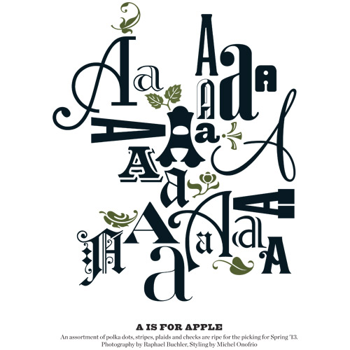 A is for Apple