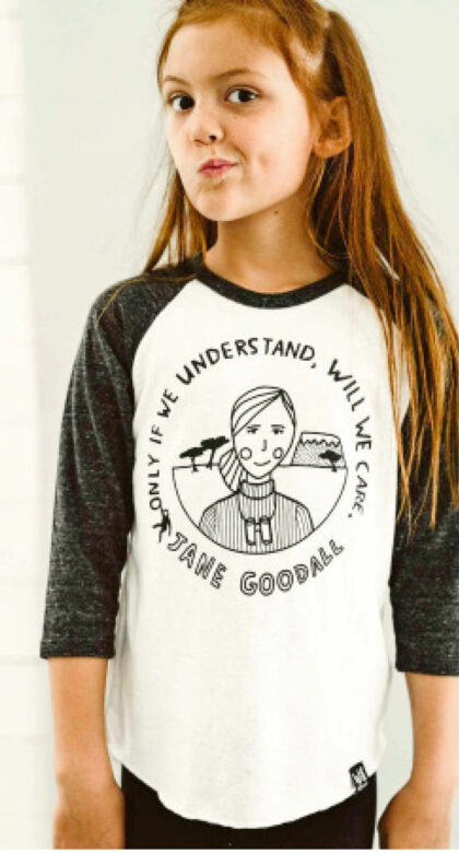 Wee Rascals Jane Goodall shirt