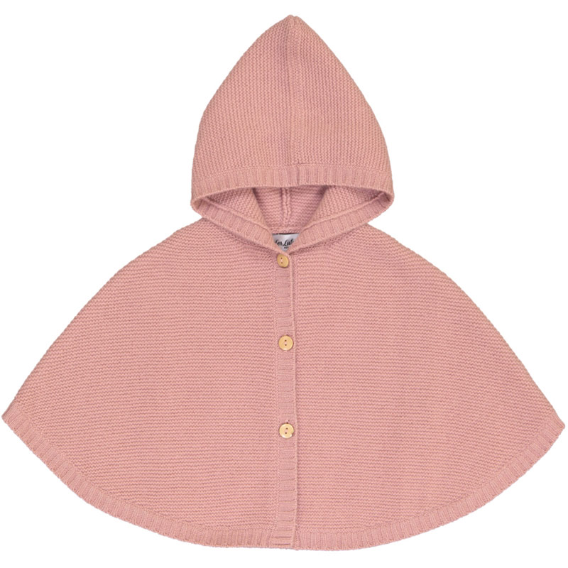 Les Lutins hooded poncho